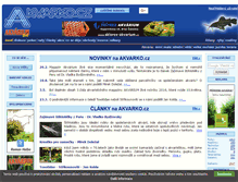 Tablet Screenshot of akvarko.cz